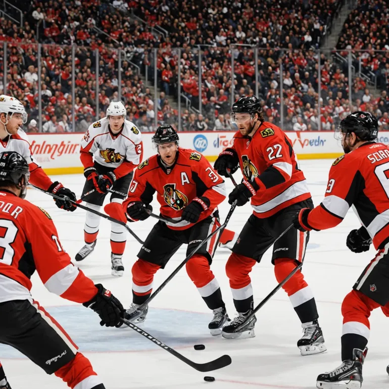 Оттава — Вашингтон 4:3: подробный обзор матча регулярного сезона НХЛ