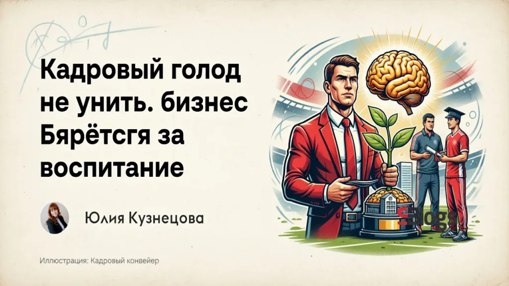 Кадровый голод не унять. Бизнес берётся за воспитание