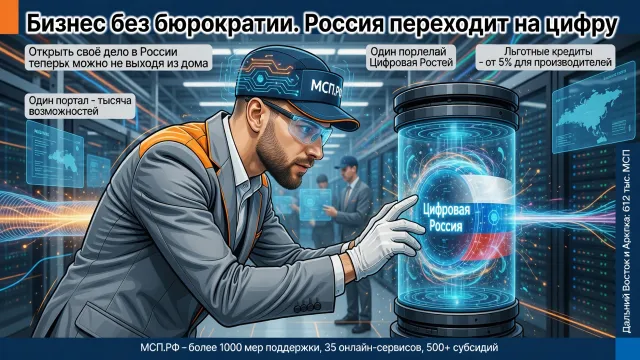 Бизнес без бюрократии. Россия переходит на цифру